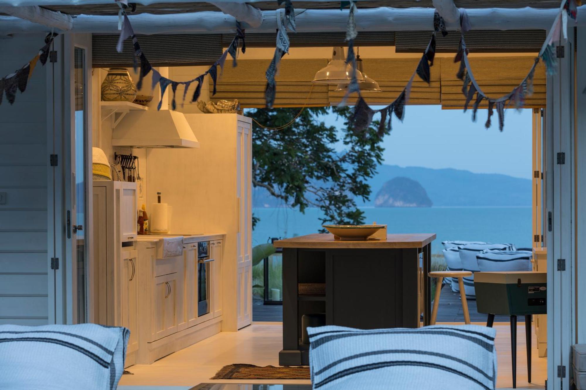 Cape Kudu Hotel, Koh Yao Noi Exterior photo The kitchen and dining area of a villa in Greece