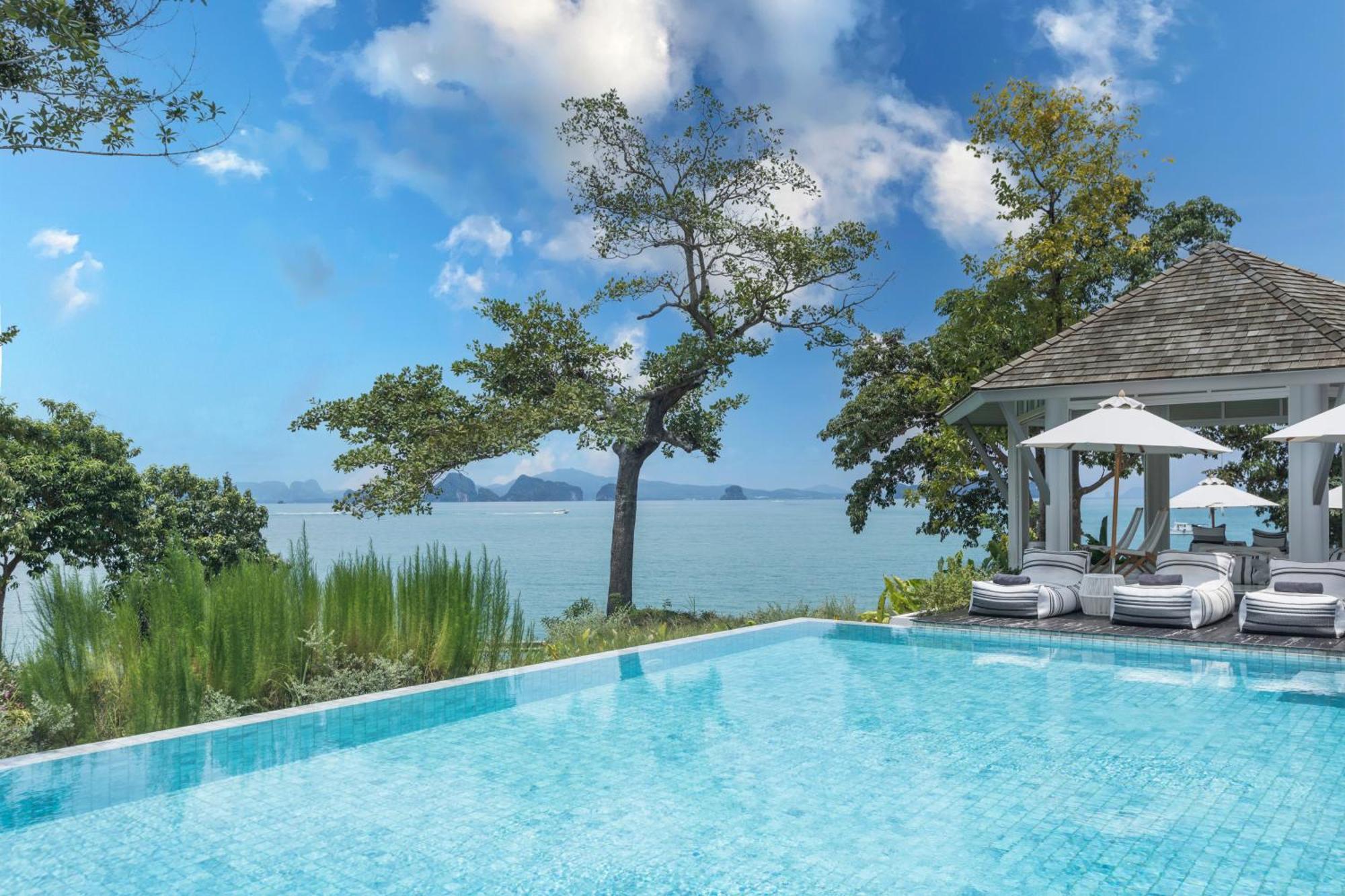Cape Kudu Hotel, Koh Yao Noi Exterior photo View of the Andaman Sea from the resort