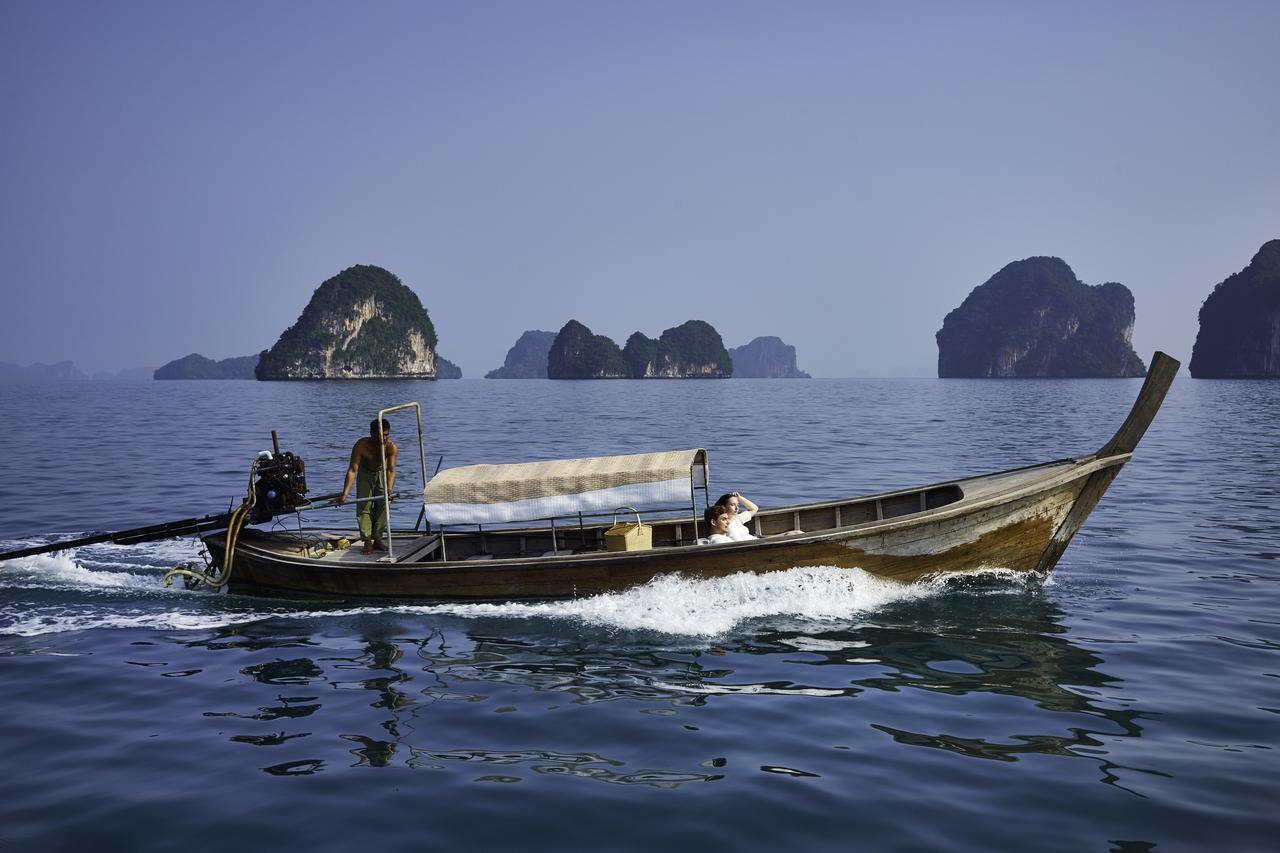 Cape Kudu Hotel, Koh Yao Noi Exterior photo A longtail boat in the Andaman Sea